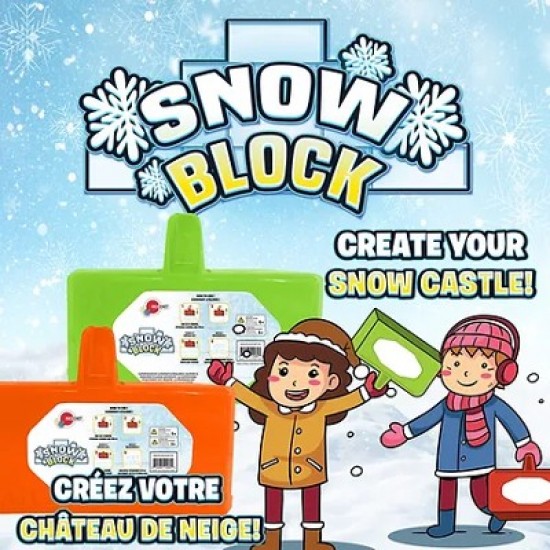 Snow Block - Moule Rectangulaire à Neige